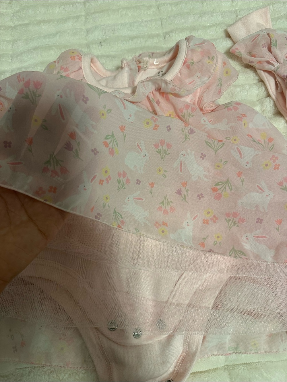 Baby Starters Pink Floral Infant Dress - Picture 4 of 5